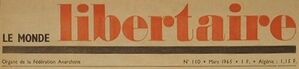 Le Monde Libertaire