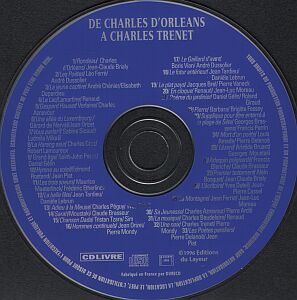 CD : De Charles d'Orléans à Charles Trénet