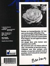 Couverture de la cassette 