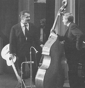 Pierre Nicolas et Brassens en 1966