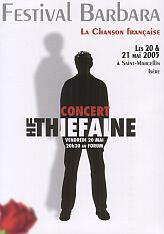Affiche du festival Barbara 2005  Saint Marcellin